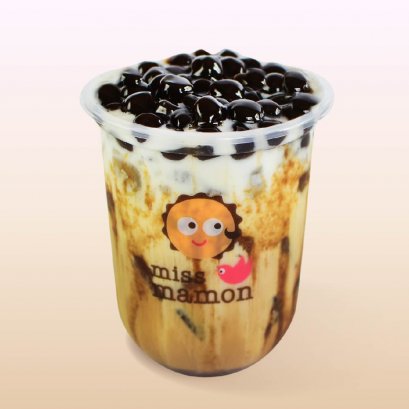 ลาเต้บราวน์ชูการ์ไข่มุก