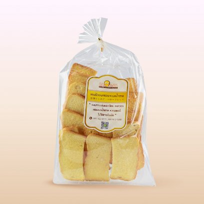 ขนมปังกรอบ เนยน้ำตาล 0% Transfat