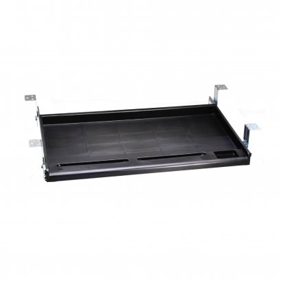 KB-003B KEYBOARD TRAY ที่วางคีย์บอร์ดแบบเจาะ สีดำ