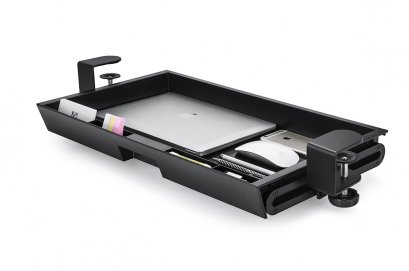 KB-5500 KEYBOARD TRAY ที่วางคีย์บอร์ดลิ้นชักจัดเก็บอุปกรณ์ แบบหนีบโต๊ะ