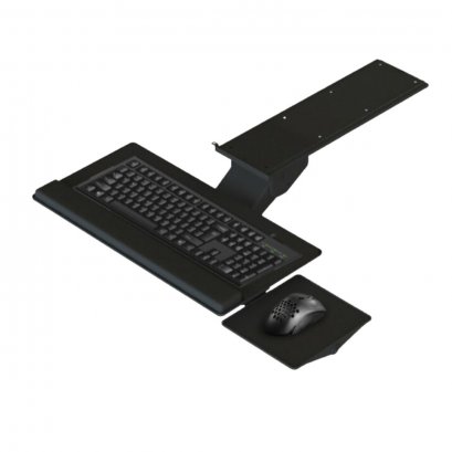 Adjustable Keyboard Tray With Mouse Pad
