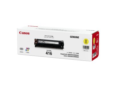 Canon Cartridge-416 Y Yellow ตลับหมึกโทนเนอร์ (สีเหลือง) ของแท้ ประกันศูนย์