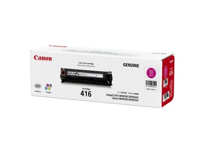 Canon Cartridge-416 M Magenta ตลับหมึกโทนเนอร์ (สีม่วงแดง) ของแท้ ประกันศูนย์