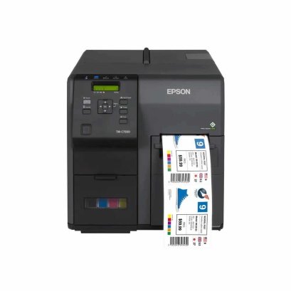 เครื่องพิมพ์บาร์โค้ด Epson ColorWorks C7510G Inkjet Colour Label Printer