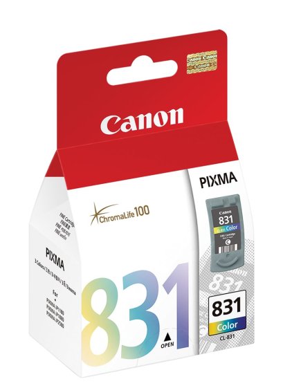 Canon CL-831 Color ตลับหมึกอิงค์เจ็ท (3 สี) ของแท้ ประกันศูนย์