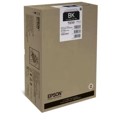 Epson T97410N ink cartridge, Black, 1520.5 ml.(สีดำ) ของแท้ รับประกันศูนย์