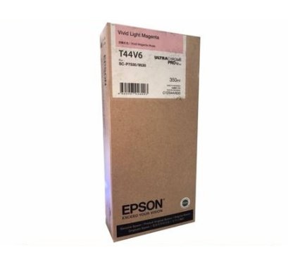 Epson T44V600 (สีม่วงแดงอ่อน) VIVID LIGHT MAGENTA IC 350ML ของแท้ ประกันศูนย์