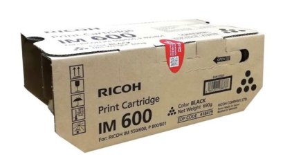 RICOH STI600TNBK Original Toner Cartridge (418479) ตลับหมึกโทนเนอร์ (สีดำ) ของแท้ ประกันศูนย์