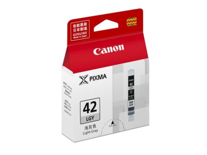 Canon CLI-42 LGY Light Grey ตลับหมึกอิงค์เจ็ท (สีเทาอ่อน) ของแท้ รับประกันศูนย์