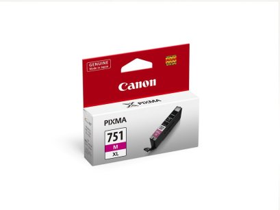 Canon CLI-751 M XL Magenta ตลับหมึกอิงค์เจ็ท (สีม่วงแดง) ของแท้ รับประกันศูนย์