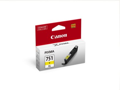 Canon CLI-751 Y XL Yellow ตลับหมึกอิงค์เจ็ท (สีเหลือง) ของแท้ รับประกันศูนย์