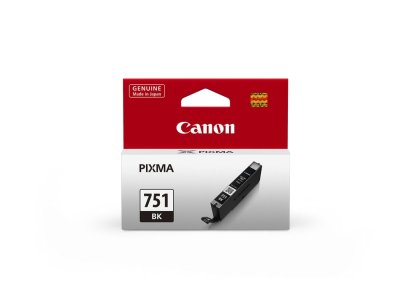 Canon CLI-751 BK Black ตลับหมึกอิงค์เจ็ท (สีดำ) ของแท้ รับประกันศูนย์