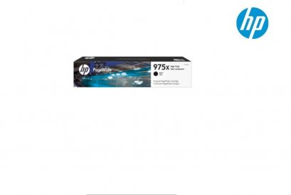 HPI  L0S09AA  975XL หมึกพิมพ์ PageWide สีดำ รับประกันศูนย์บริการของแท้แน่นอน