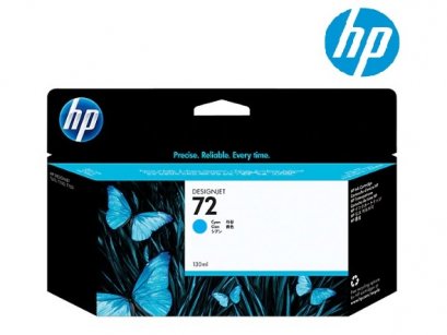 HP 72  C9371A 130ml Cyan  Ink Cartridge  หมึกพิมพ์อิงค์เจ็ทสีฟ้า รับประกันศูนย์บริการของแท้แน่นอน