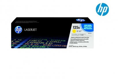 HPI-CB542A  125A หมึกพิมพ์เลเซอร์โทนเนอร์สีเหลือง รับประกันศูนย์บริการของแท้แน่นอน