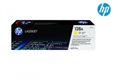 HPI-CE322A  128A หมึกพิมพ์เลเซอร์โทนเนอร์สีเหลือง รับประกันศูนย์บริการของแท้แน่นอน