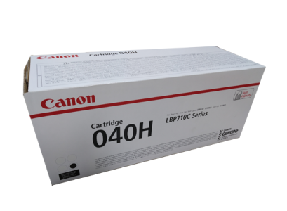 Canon Cartridge-040H BK Black ตลับหมึกโทนเนอร์ (สีดำ) ของแท้ ประกันศูนย์