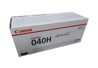 Canon Cartridge-040H Y Yellow ตลับหมึกโทนเนอร์ (สีเหลือง) ของแท้ ประกันศูนย์