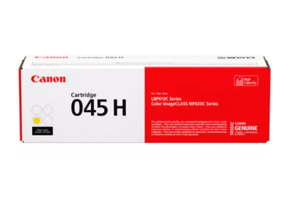 Canon Cartridge-045 HY Yellow ตลับหมึกโทนเนอร์ (สีเหลือง) ของแท้ ประกันศูนย์
