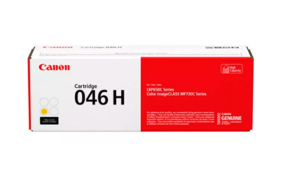 Canon Cartridge-046 HY Yellow ตลับหมึกโทนเนอร์ (สีเหลือง) ของแท้ ประกันศูนย์