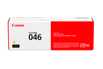 Canon Cartridge-046 Y Yellow ตลับหมึกโทนเนอร์ (สีเหลือง) ของแท้ ประกันศูนย์