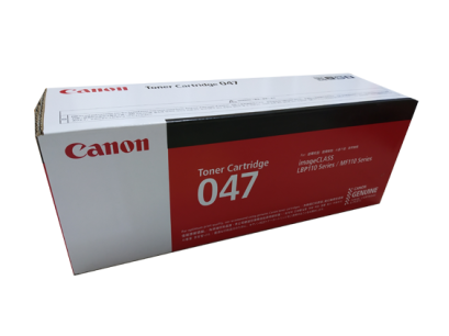Canon Cartridge-047 Black ตลับหมึกโทนเนอร์ (สีดำ) ของแท้ ประกันศูนย์
