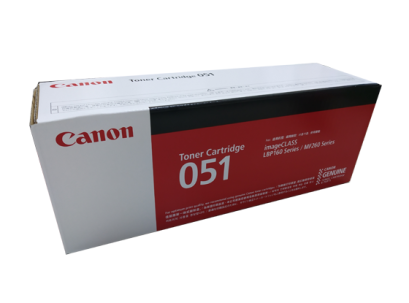 Canon Cartridge-051 Black ตลับหมึกโทนเนอร์ (สีดำ) ของแท้ ประกันศูนย์
