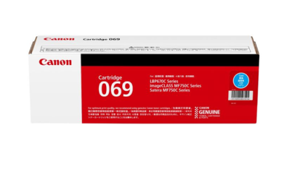 Canon Cartridge-069 C Cyan ตลับหมึกโทนเนอร์ (สีฟ้า) ของแท้ ประกันศูนย์