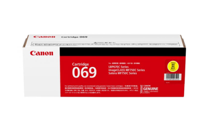 Canon Cartridge-069 Y Yellow ตลับหมึกโทนเนอร์ (สีเหลือง) ของแท้ ประกันศูนย์