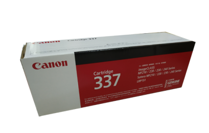 Canon Cartridge-337 Black ตลับหมึกโทนเนอร์ (สีดำ) ของแท้ ประกันศูนย์