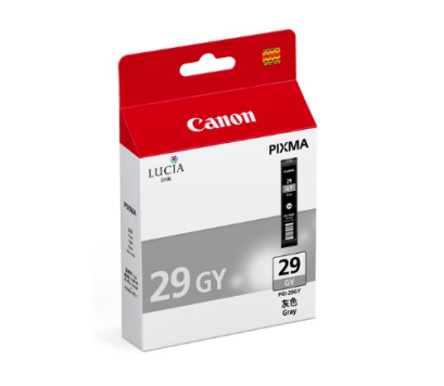 Canon PGI-29 GY Grey ตลับหมึกอิงค์เจ็ท (สีเทา) ของแท้ รับประกันศูนย์