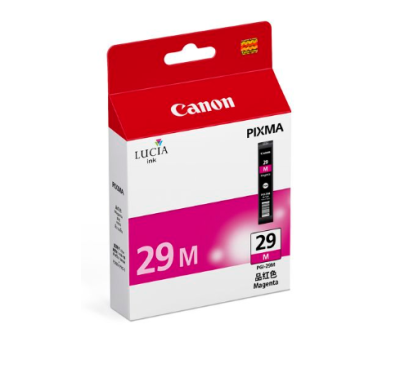 Canon PGI-29 M Magenta ตลับหมึกอิงค์เจ็ท (สีม่วงแดง) ของแท้ รับประกันศูนย์