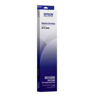 Epson S015505 (รหัส S015384) ผ้าหมึก(สีดำ) ของแท้ ประกันศูนย์