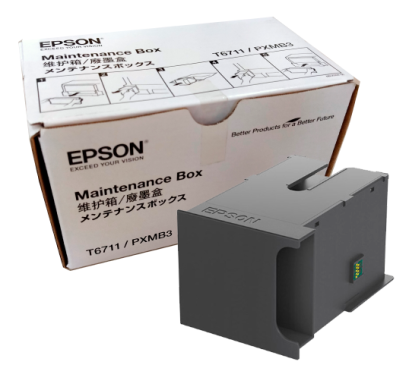 Epson T671100 Maintenance Box ตลับซับหมึก (T6711) ของแท้ ประกันศูนย์