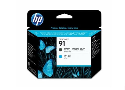 HP 91 C9460A Matte Black and Cyan Print Head