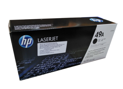 HP 49A Q5949A Black ตลับหมึกโทนเนอร์ (สีดำ) ของแท้ ประกันศูนย์