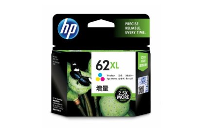 HP 62XL C2P07A Tri-color ตลับหมึกอิงค์เจ็ท 3 สี