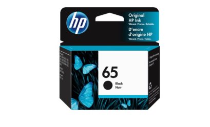 HP 65 N9K02AA ตลับหมึกอิงค์เจ็ท สีดำ