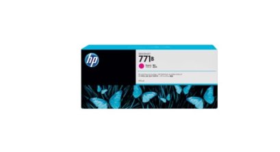 HP 771B 775ml Magenta (สีม่วงแดง) Ink Cartridge ตลับหมึกอิงค์เจ็ท ของแท้ ประกันศูนย์