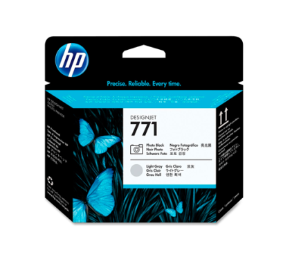 HP 771 Photo Black (สีดำ)/Lt Gry (สีเทาอ่อน) DesignJet PH ตลับหมึกอิงค์เจ็ท ของแท้ ประกันศูนย์