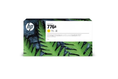 HP 776B 1L Yellow (สีเหลือง) Ink Cartridge ตลับหมึกอิงค์เจ็ท ของแท้ ประกันศูนย์