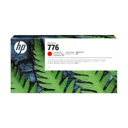 HP 776 1L Chromatic Red (สีแดง) Ink Cartridge ตลับหมึกอิงค์เจ็ท ของแท้ ประกันศูนย์
