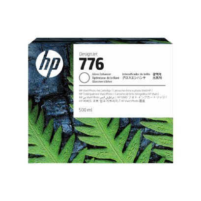 HP 776 500ml Gloss Enhancer (สีเคลือบเงา) Ink Crtg ตลับหมึกอิงค์เจ็ท ของแท้ ประกันศูนย์