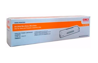 OKI 43979103 TN B430-BK Black ตลับหมึกโทนเนอร์ (สีดำ) ของแท้ ประกันศูนย์
