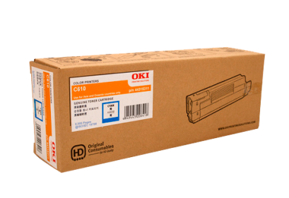 OKI 44315311 TN C610-C Cyan ตลับหมึกโทนเนอร์ สีฟ้า ของแท้ ประกันศูนย์