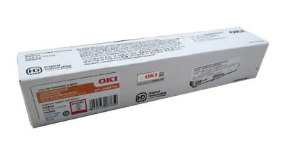 OKI 44469756 TN C310-M Magenta ตลับหมึกโทนเนอร์ (สีม่วงแดง) ของแท้ ประกันศูนย์