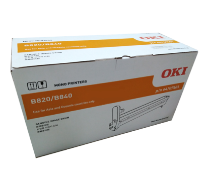OKI 44707401 Drum B820 Black ตลับหมึกโทนเนอร์ (สีดำ) ของแท้ ประกันศูนย์