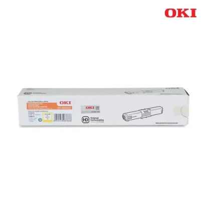 OKI-TONERC310-Y ตลับหมึก OKI 44469755 TN C310-Y (สีเหลือง) ของแท้ ประกันศูนย์