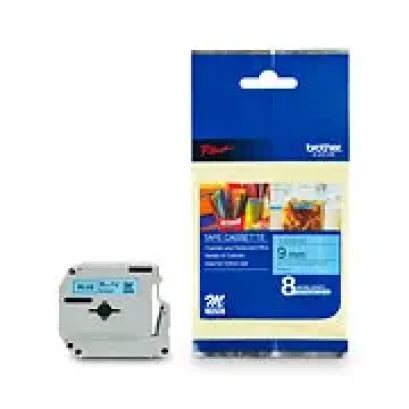 Brother M-K521 เทปพิมพ์อักษร ขนาด 9 มม. (ดำ/น้ำเงิน) ของแท้ รับประกันศูนย์