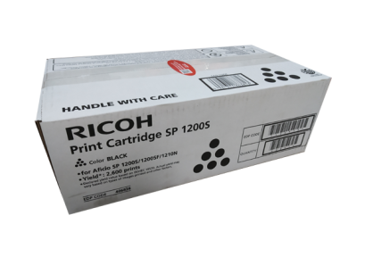 RICOH SP1200TN Original Toner Cartridge (406838) ตลับหมึกโทนเนอร์ (สีดำ) ของแท้ ประกันศูนย์